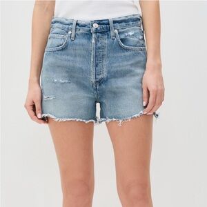 Citizens Of Humanity Light Blue Jean Shorts